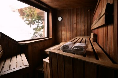Finished Sauna Exterior